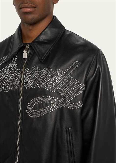 givenchy paris leather jaclet